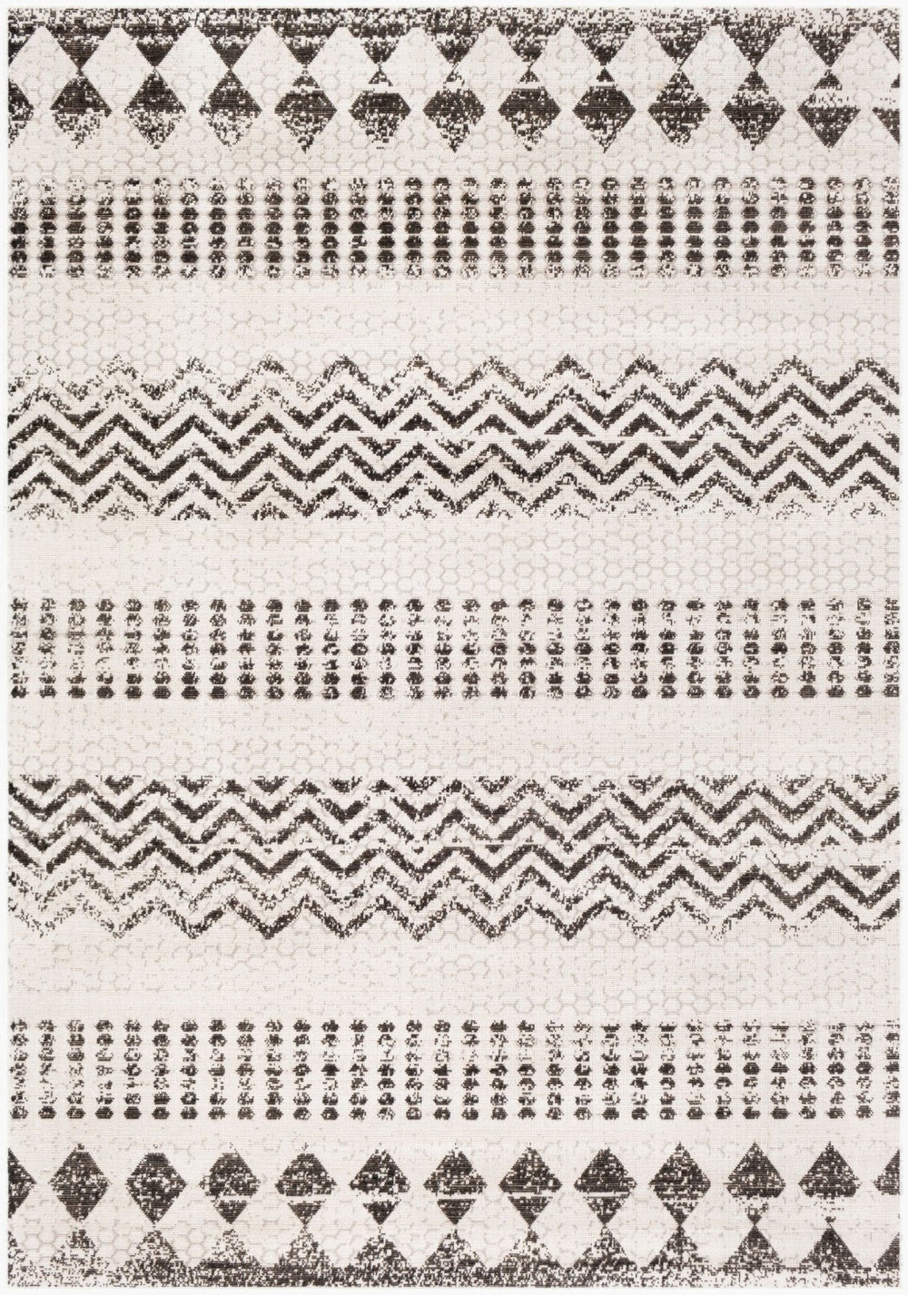 Livabliss Rafetus Machine Woven Polypropylene Indoor Rug Low Pile Modern Classic Living Room ETS2351-5376