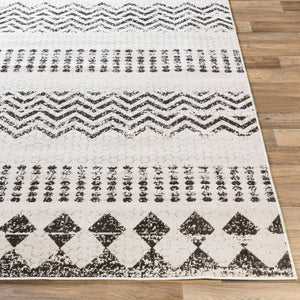 Livabliss Rafetus Machine Woven Polypropylene Indoor Rug Low Pile Modern Classic Living Room ETS2351-5376