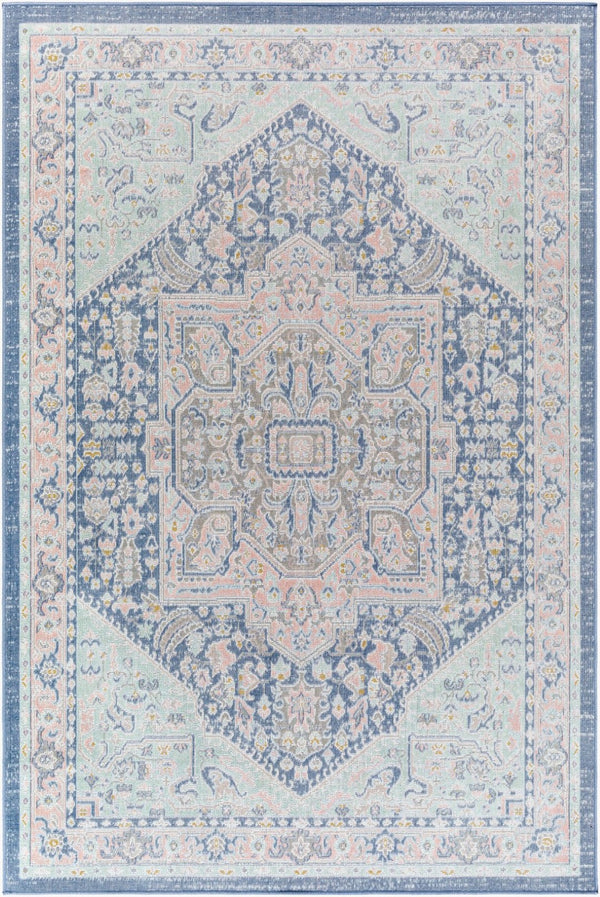 Livabliss Rafetus Traditional Pattern Polypropylene Indoor Rug for Entryway Hallway or Bedroom ETS2363-2211