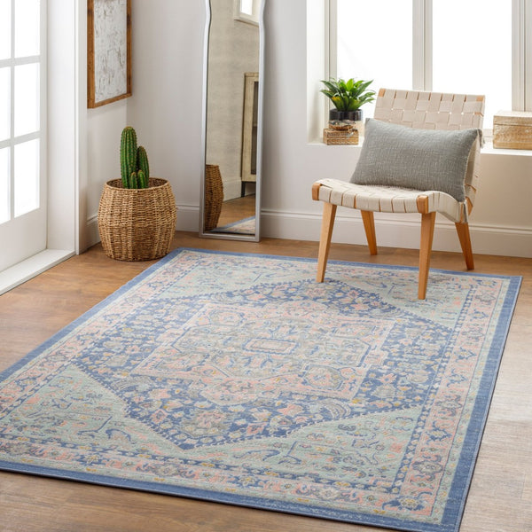 Livabliss Rafetus Traditional Pattern Polypropylene Indoor Rug for Entryway Hallway or Bedroom ETS2363-2211