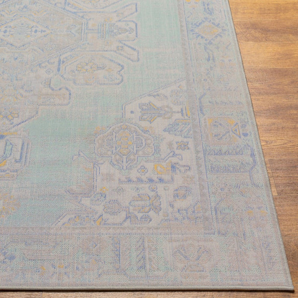Livabliss Rafetus Machine Woven Polypropylene Rug Traditional Pattern for Entryways and Hallways ETS2364-2211