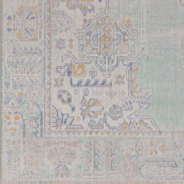 Livabliss Rafetus Machine Woven Polypropylene Rug Traditional Pattern for Entryways and Hallways ETS2364-2211