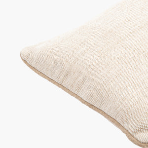 Surya Betty 18"X18" Rustic Charm Accent Pillow - Cozy Linen & Cotton Blend For Stylish Home Decor Cream Linen,Cotton Ett001-2020d