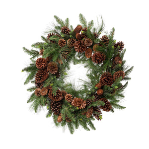 Mixed Pine and Pine Cone Wreath XPW20475 Park Hill