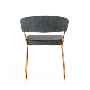 VIG Furniture Ashland Grey Upholstered Dining Chairs Set Of 2 With Rose Gold Stainless Frame — Modern Comfort & Durability VGEUMC-8349CH-G-GRY