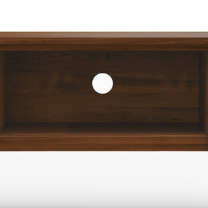 English Elm Lowry 72" Walnut Tv Media Stand - Mid-Century Modern Design With Concealed Storage & Durable Build B136P158889