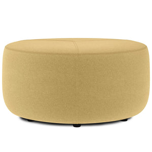 English Elm Moore Large Ottoman In Dijon Yellow - Versatile Accent Piece For Seating, Footrest & Coffee Table B136P159243