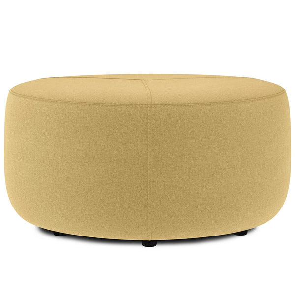 English Elm Moore Large Ottoman In Dijon Yellow - Versatile Accent Piece For Seating, Footrest & Coffee Table B136P159243