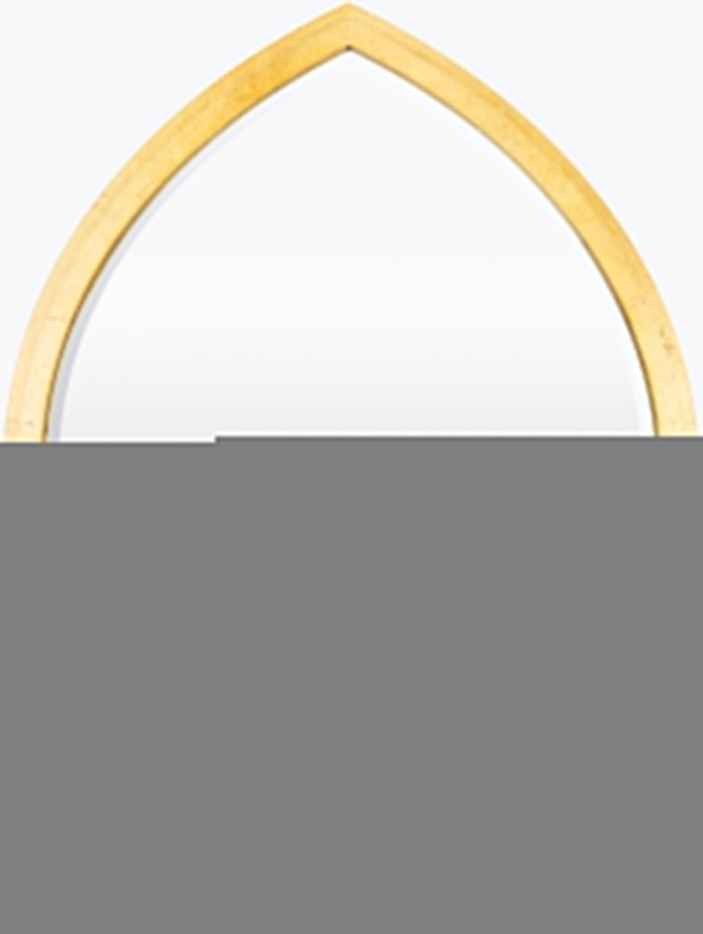 Surya Chateaux 32"H X 24"W Modern Mirror - Elegant Décor Accent For Revitalizing Your Space Today! Frame, Gold Manufactured Wood Eux001-2432