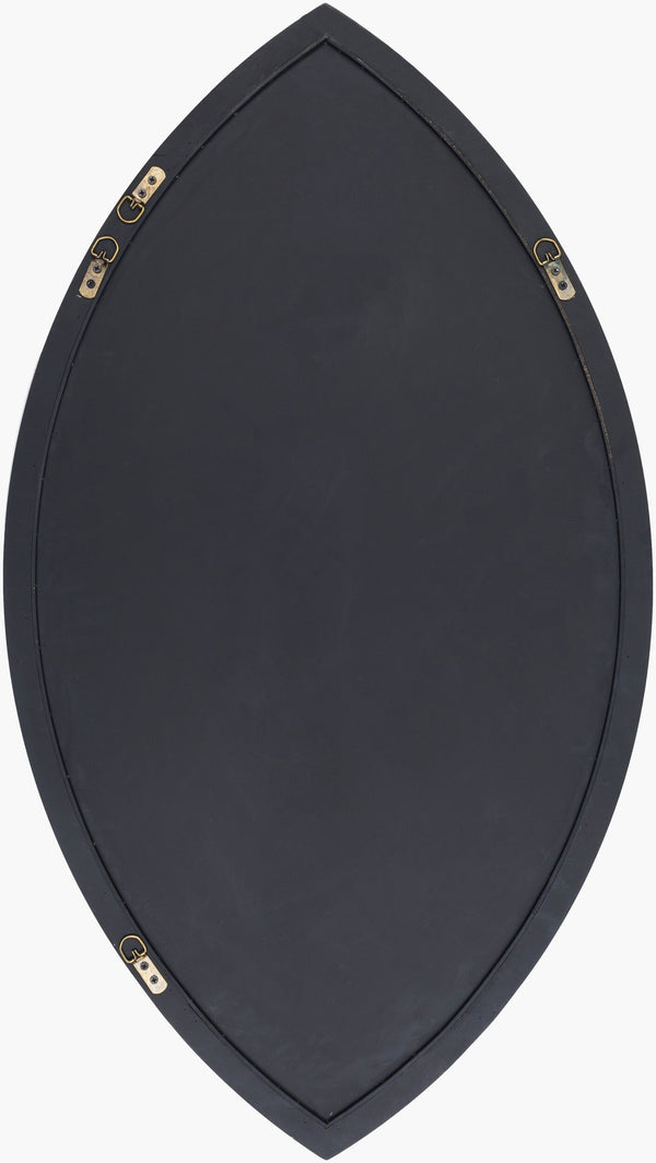 Surya Chateaux 32"H X 24"W Modern Mirror - Elegant Décor Accent For Revitalizing Your Space Today! Frame, Gold Manufactured Wood Eux001-2432