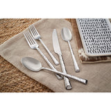 Lenox Hampton Forge Vale Hammered 20 Piece Flatware Set Metallic, STAINLESS METAL SFF18N20SB