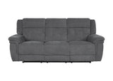 Parker Living Richland - Bristol Grey Power Reclining Sofa Loveseat and Recliner Bristol Grey MRIC-321PH-BRGR Parker House