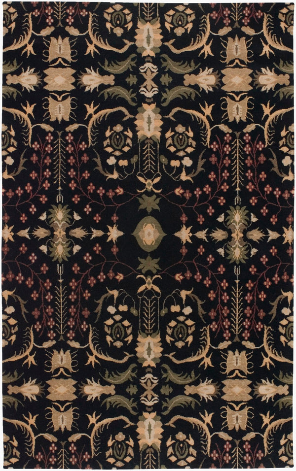 Surya Everest Eve-3100 Luxurious 2' X 3' Hand Knotted Wool Rug - Exquisite Nepal Craftsmanship & Elegance  Nz Wool Eve3100-58