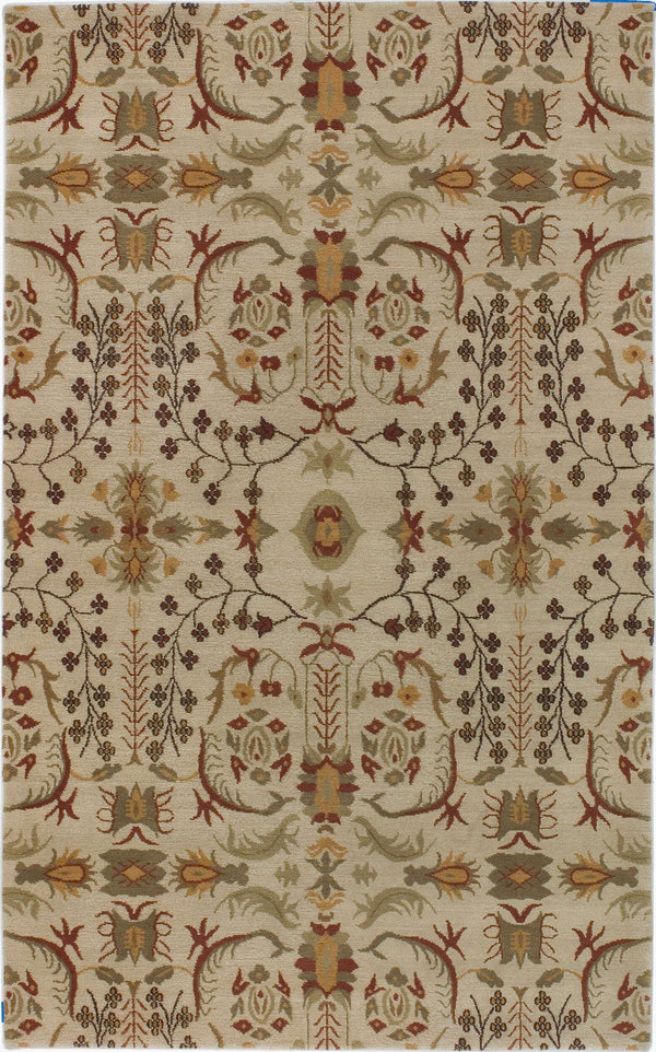 Surya Everest Eve-3100 Luxurious 2' X 3' Hand Knotted Wool Rug - Exquisite Nepal Craftsmanship & Elegance  Nz Wool Eve3101-58