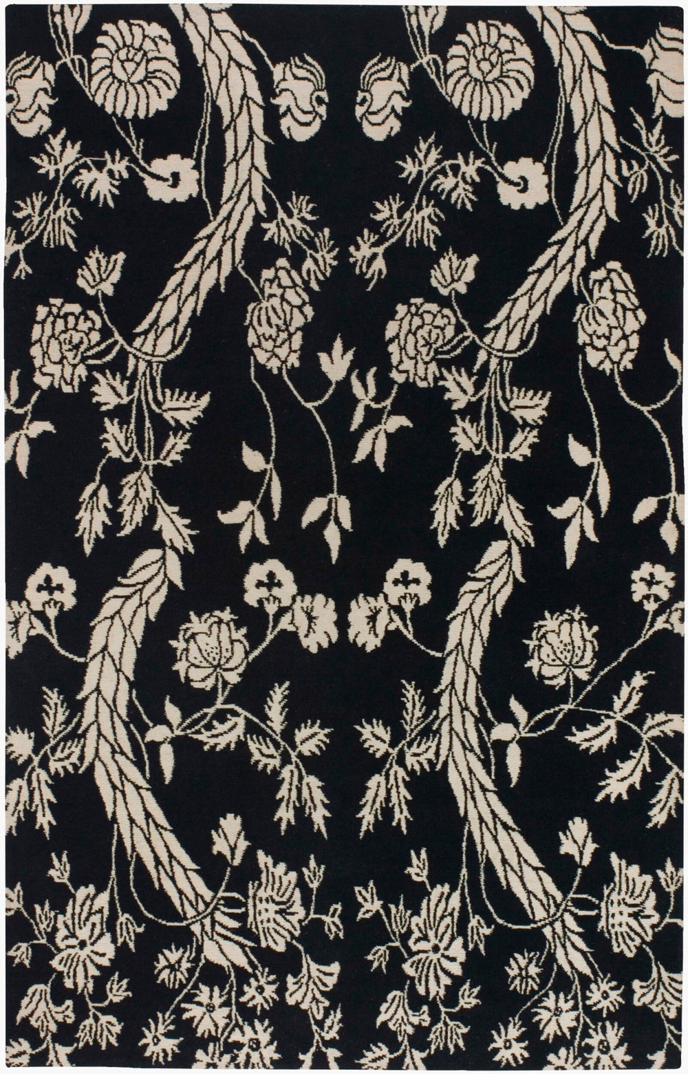 Surya Everest Eve-3100 Luxurious 2' X 3' Hand Knotted Wool Rug - Exquisite Nepal Craftsmanship & Elegance  Nz Wool Eve3104-23