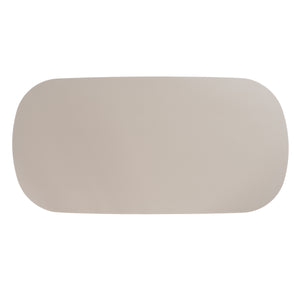 Vig Furniture Modrest Evermore Modern Grey Faux Cement Coffee Table – Industrial Chic Design For Elegant Living Spaces Light Grey  Vggm-ct-1752