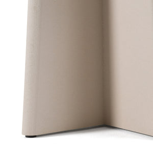 Vig Furniture Modrest Evermore - Chic Grey Faux Cement Round Dining Table For Modern Elegance And Style Grey  Vggm-dt1752a