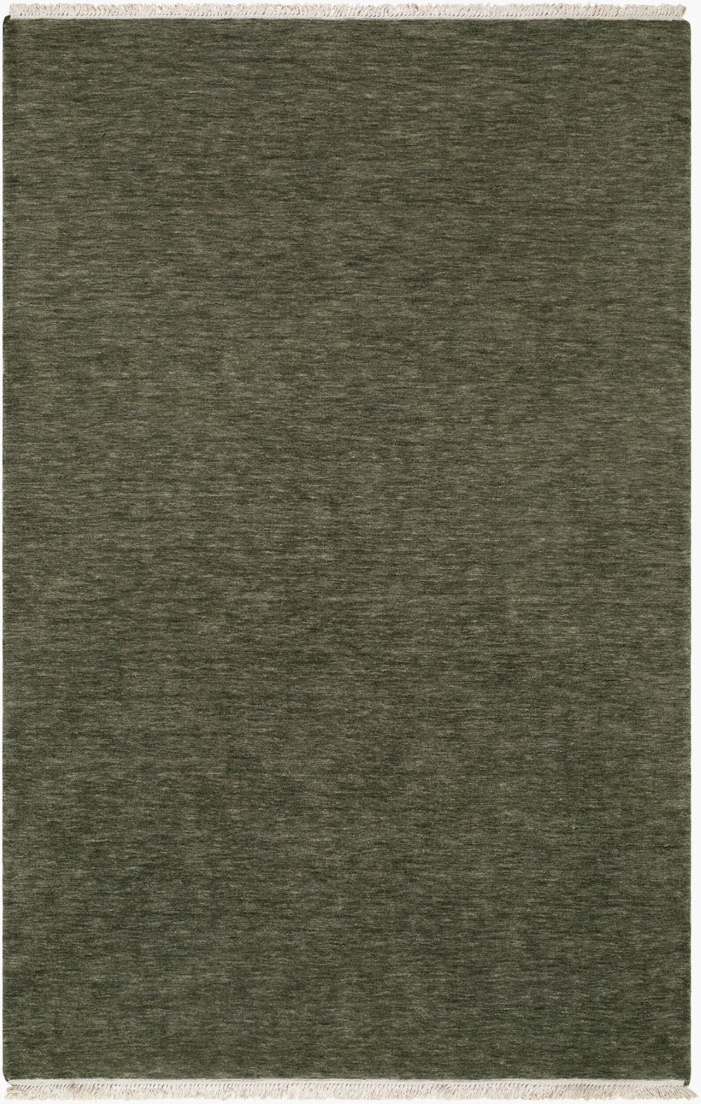 Surya Evergreen Hand Loomed Flatweave Area Rug with Fringe Artisan Wool Blend Living Room 3' x 10' Runner EVG2321-310