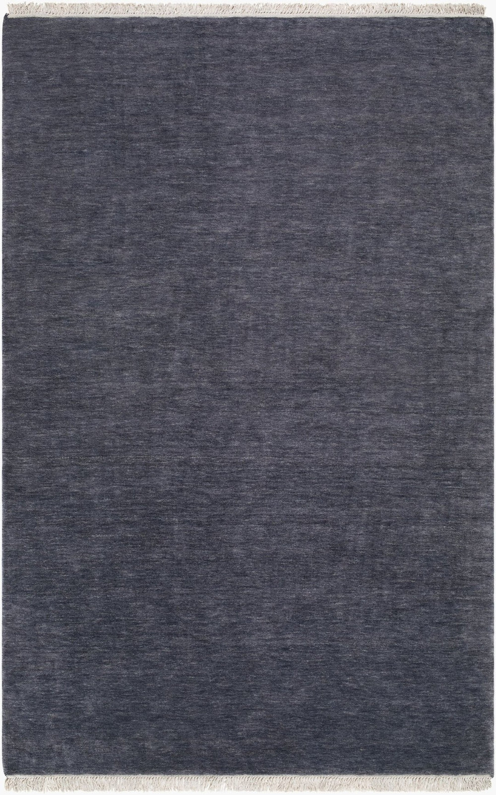 Surya Evergreen Hand Loomed Flatweave Area Rug Wool Blend Fringe Living Room Floor 6' x 6' Round EVG2323-6RD