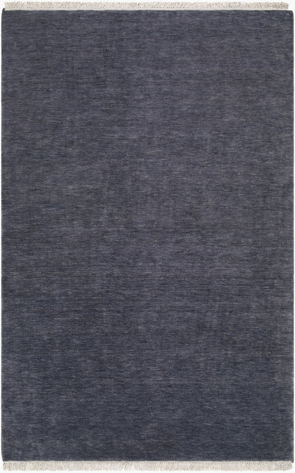 Surya Evergreen Hand Loomed Flatweave Area Rug Wool Blend Fringe Living Room Floor 6' x 6' Round EVG2323-6RD