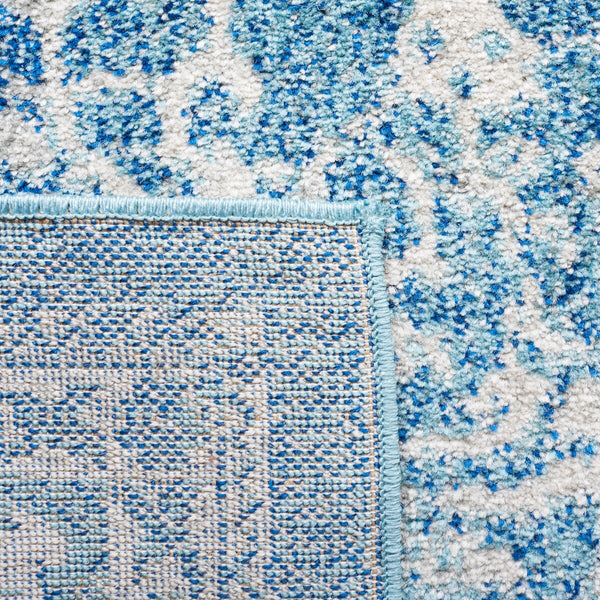 Safavieh Evoke 256 Power Loomed  Rug Blue / Ivory EVK256C-5SQ