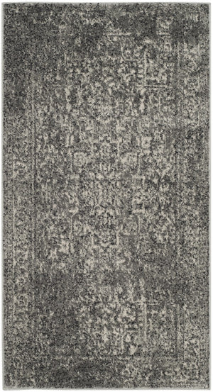 Safavieh Evoke 256 Power Loomed  Rug Grey / Ivory EVK256D-5SQ