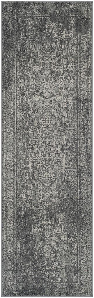 Safavieh Evoke 256 Power Loomed  Rug Grey / Ivory EVK256D-5SQ