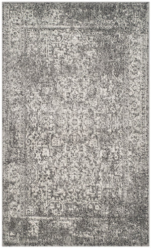 Safavieh Evoke 256 Power Loomed  Rug Grey / Ivory EVK256D-5SQ