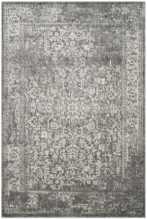 Safavieh Evoke 256 Power Loomed  Rug Grey / Ivory EVK256D-5SQ