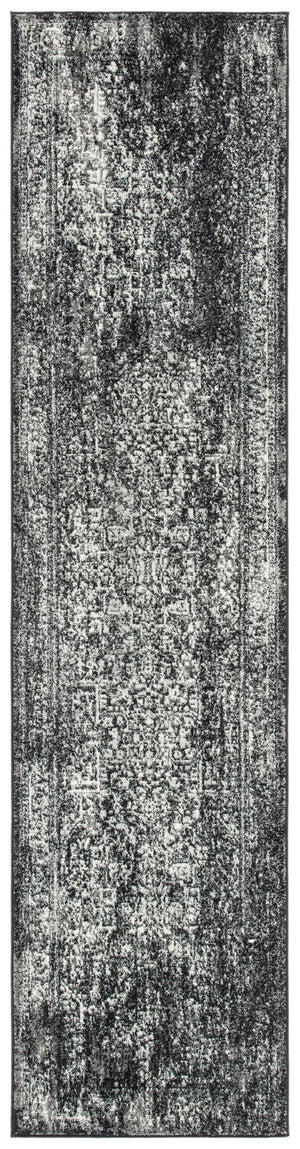 Safavieh Evoke 256 Power Loomed  Rug Black / Grey EVK256R-5SQ