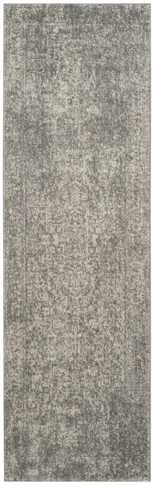 Safavieh Evoke 256 Power Loomed  Rug Silver / Ivory EVK256S-5SQ
