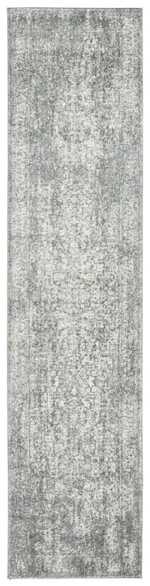 Safavieh Evoke 256 Power Loomed  Rug Silver / Ivory EVK256S-5SQ