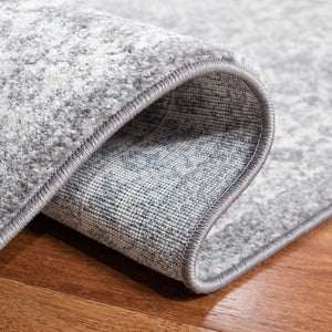 Safavieh Evoke 256 Power Loomed  Rug Silver / Ivory EVK256S-5SQ