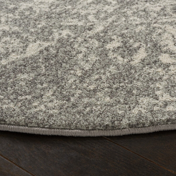 Safavieh Evoke 256 Power Loomed  Rug Silver / Ivory EVK256S-5SQ