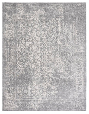 Safavieh Evoke 256 Power Loomed  Rug Silver / Ivory EVK256S-5SQ