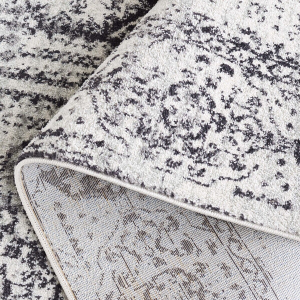 Safavieh Evoke 260 Power Loomed  Rug Ivory / Black EVK260T-4