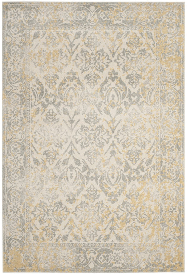 Safavieh Evoke 264 Power Loomed  Rug Ivory / Grey EVK264D-4