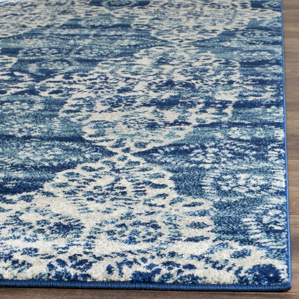 Safavieh Evoke 266 Power Loomed  Rug Royal / Ivory EVK266F-4