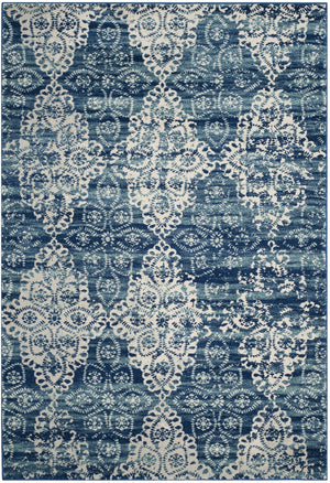 Safavieh Evoke 266 Power Loomed  Rug Royal / Ivory EVK266F-4