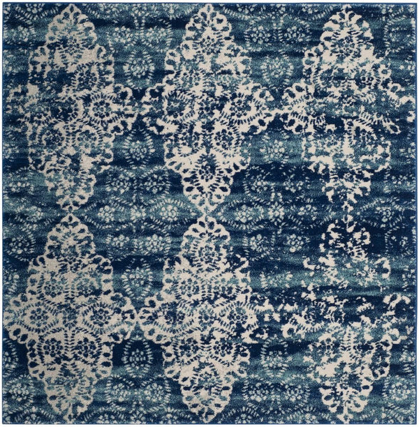 Safavieh Evoke 266 Power Loomed  Rug Royal / Ivory EVK266F-4