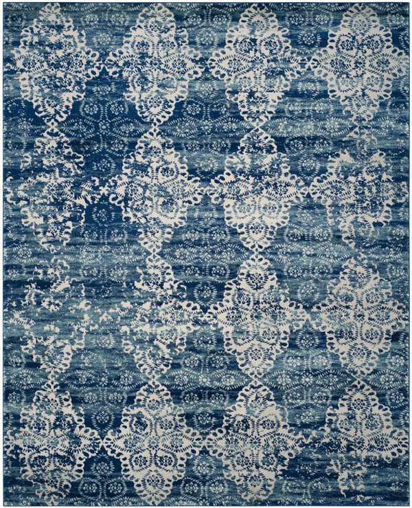 Safavieh Evoke 266 Power Loomed  Rug Royal / Ivory EVK266F-4