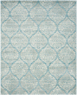 Safavieh Evoke 268 Power Loomed  Rug Light Blue / Ivory EVK268C-4