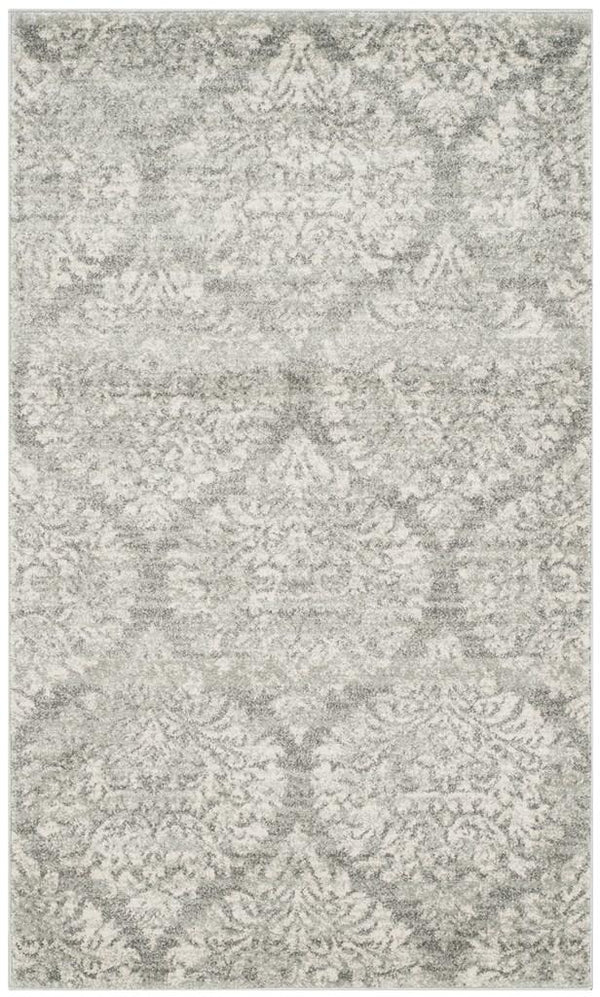 Safavieh Evoke 268 Power Loomed Rug Grey / Silver 4' x 6'