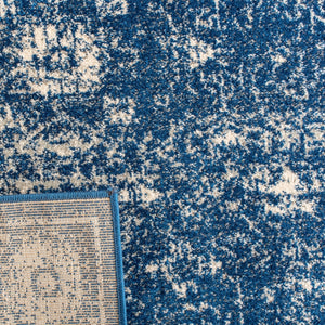 Safavieh Evoke 270 Power Loomed  Rug Navy / Ivory EVK270A-5SQ