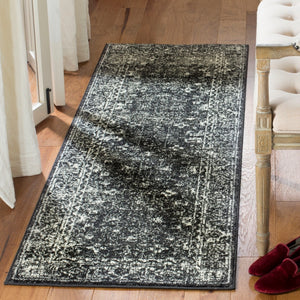 Safavieh Evoke 270 Power Loomed  Rug Charcoal / Ivory EVK270K-4