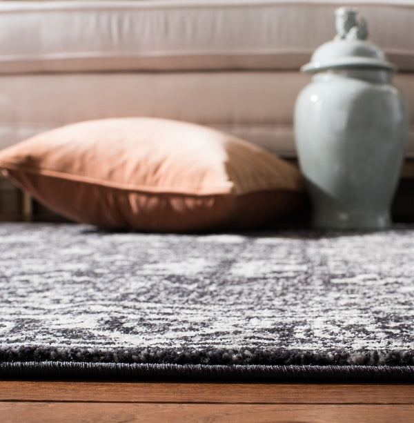 Safavieh Evoke 270 Power Loomed  Rug Charcoal / Ivory EVK270K-4