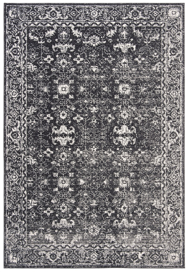 Safavieh Evoke 270 Power Loomed  Rug Charcoal / Ivory EVK270K-4