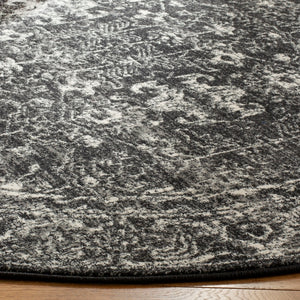 Safavieh Evoke 270 Power Loomed  Rug Charcoal / Ivory EVK270K-4