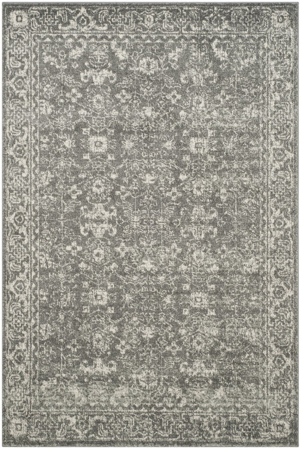 Safavieh Evoke 270 Power Loomed  Rug Grey / Ivory EVK270S-4