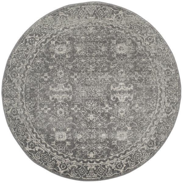 Safavieh Evoke 270 Power Loomed  Rug Grey / Ivory EVK270S-4